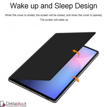Magnetinis dirbtinės odos atverčiamas dėklas (Samsung Galaxy Tab S10 Fe Plus)